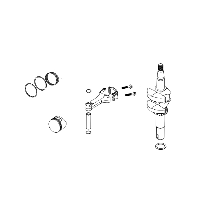 Piston Assy Rv175 Piston And R 5930562-01 in the group at Entreprenadbutiken (5930562-01)