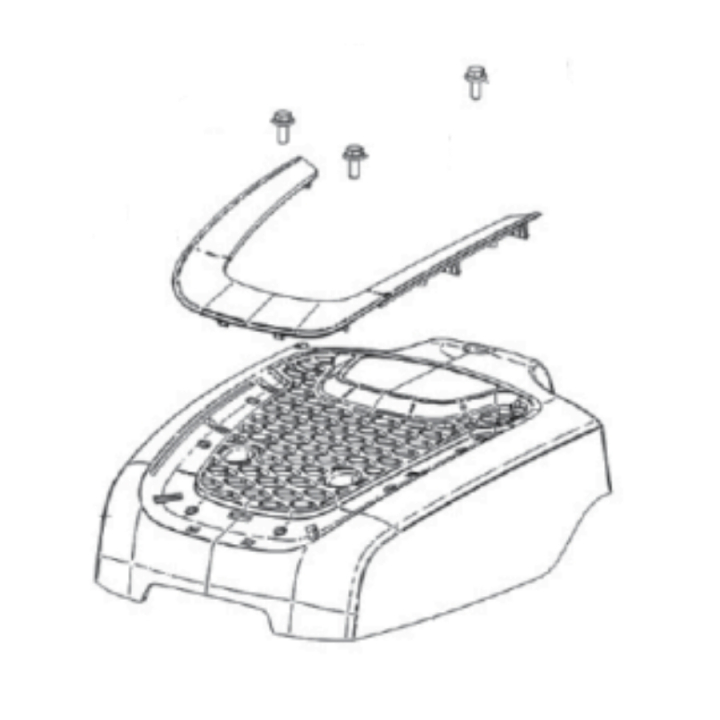 Cover Kit Rvm120 Top Clothes Kit 5930577-01 in the group  at Entreprenadbutiken (5930577-01)