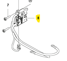 Wiring Assy Power Brushcutter in the group at Entreprenadbutiken (5930839-01)