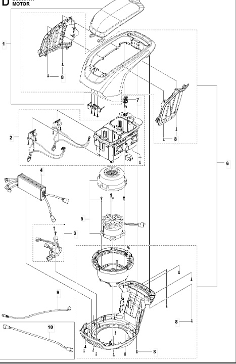 Lid Assy Powerhead in the group  at Entreprenadbutiken (5931243-01)
