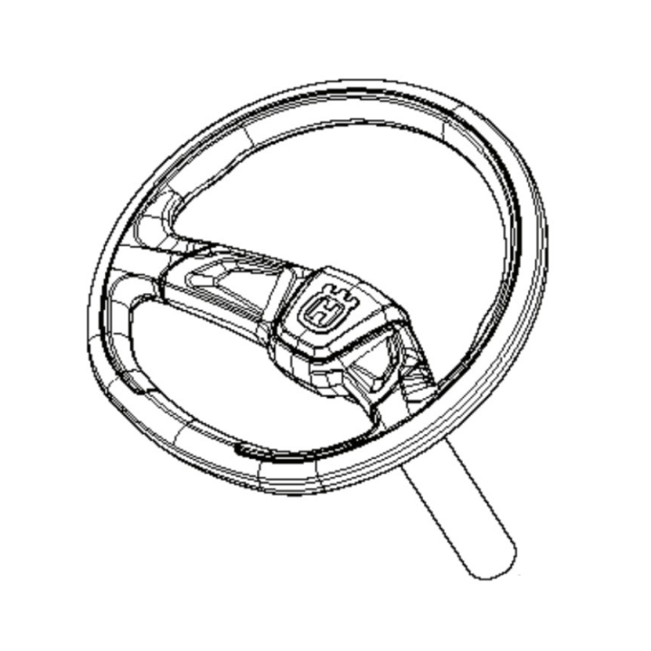 Steering Wheel Assy Long Tube, in the group  at Entreprenadbutiken (5931661-01)