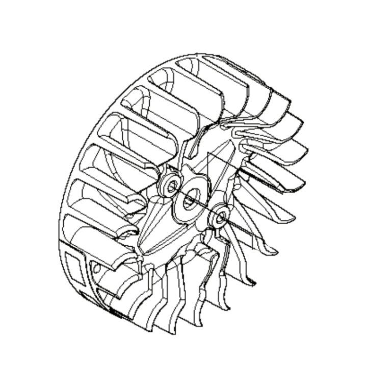 Flywheel Husqvarna 592XPG in the group at Entreprenadbutiken (5932399-02)