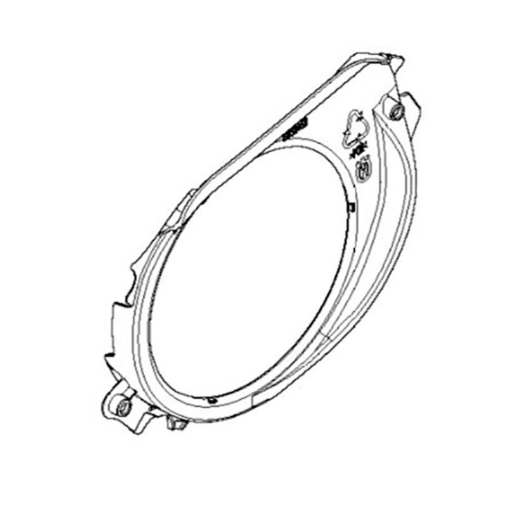 Cooling Air Conductor 5932452-01 in the group at Entreprenadbutiken (5932452-01)