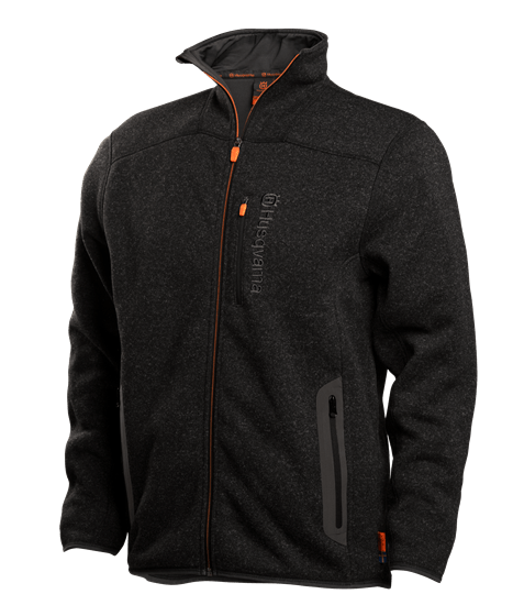 Husqvarna Xplorer Fleece jacket men granite grey in the group Clothing & Safety equipment / Casual clothes / Casual clothes Xplorer at Entreprenadbutiken (5932523-46)