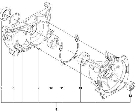Crankshaft Complete 5933054-01 in the group  at Entreprenadbutiken (5933054-01)