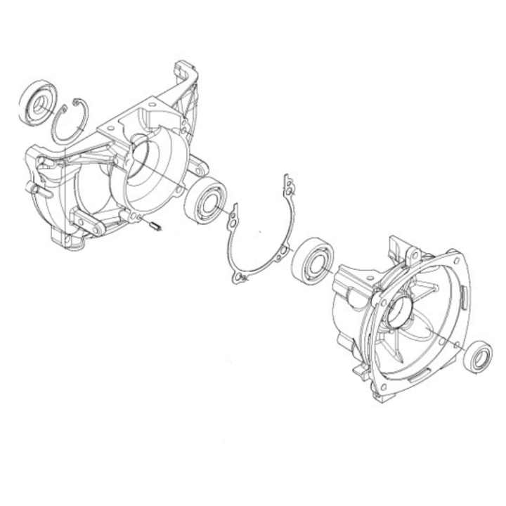 Crankshaft Complete 5933054-01 in the group  at Entreprenadbutiken (5933054-01)