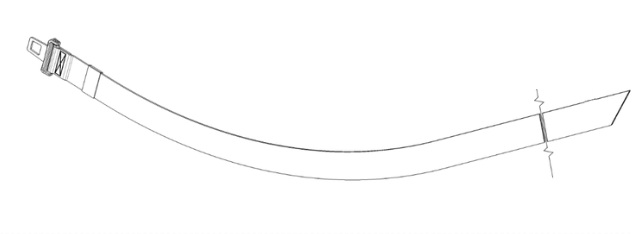 Belt And Buckle Assy 5935618-01 in the group  at Entreprenadbutiken (5935618-01)