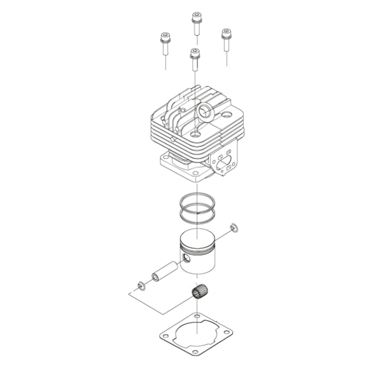 Cylinder Assy 33R/31R 5936363-01 in the group  at Entreprenadbutiken (5936363-01)