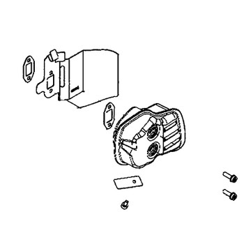 Muffler Assy in the group at Entreprenadbutiken (5938764-02)