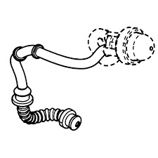 Fuel Hose Purge Out 5939764-01 in the group  at Entreprenadbutiken (5939764-01)