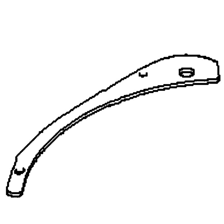 Reinforcement Plate Cutter Deck 1 5940250-02 in the group at Entreprenadbutiken (5940250-02)