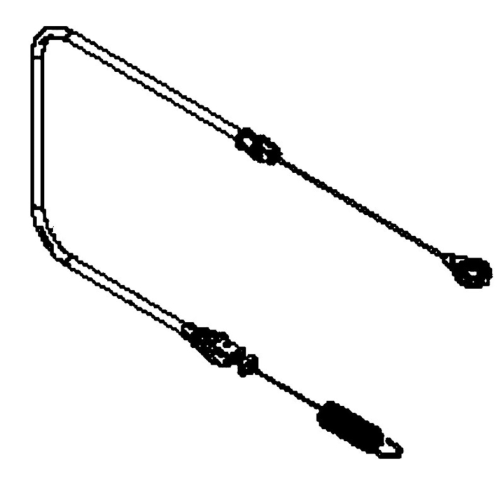 Clutch cable assembly in the group  at Entreprenadbutiken (5940330-01)