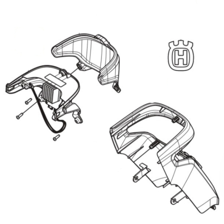 Steering cover Front part M, Straw in the group  at Entreprenadbutiken (5947064-01)