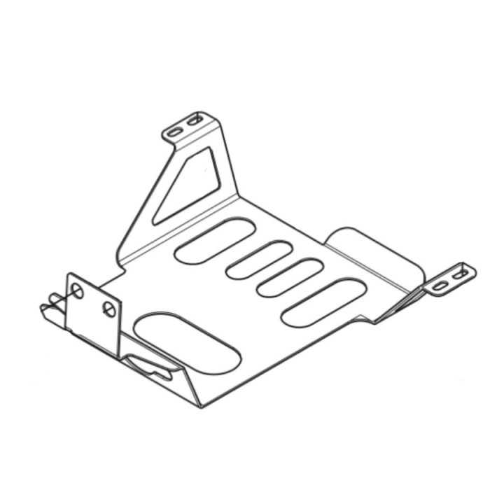 Ski Plate Rear Husqvarna Gr in the group  at Entreprenadbutiken (5949169-02)