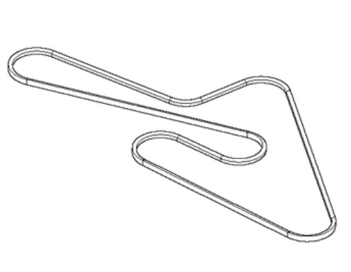 Belt Spare Part Set Belt 5949639-01 in the group at Entreprenadbutiken (5949639-01)