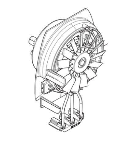 Motor Assy Adapter Spare Part 5950107-08 in the group  at Entreprenadbutiken (5950107-08)