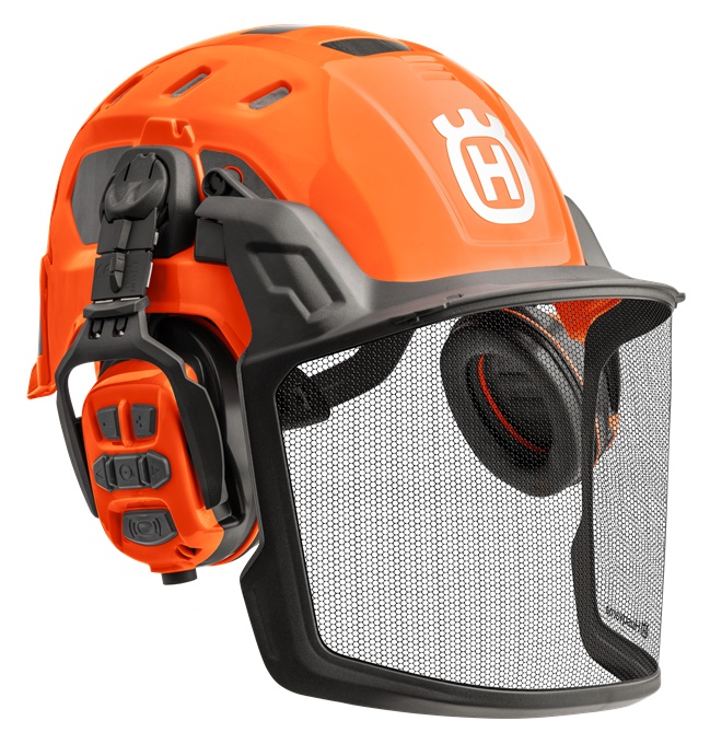 Forest helmet Husqvarna Technical X-com R, Bluetooth and FM radio in the group Forest / Brushcutters / Protective Equipments / Workwear / Forest Helmets at Entreprenadbutiken (5950843-01)