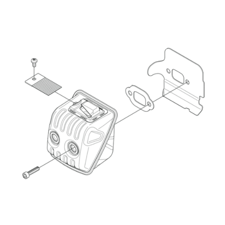 Muffler kit in the group at Entreprenadbutiken (5959317-02)