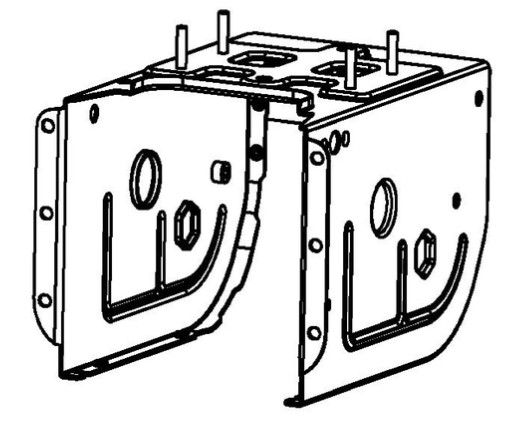 Frame assembly in the group at Entreprenadbutiken (5960131-02)