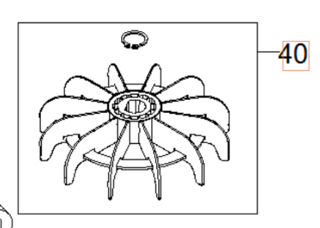 Fan Kit 5960253-01 in the group  at Entreprenadbutiken (5960253-01)