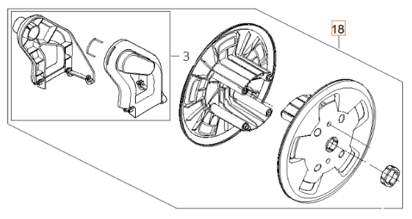Hose Roller Set 5960269-01 in the group  at Entreprenadbutiken (5960269-01)
