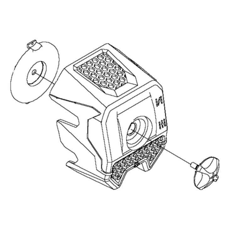 Filter Cover Assy 5961973-01 in the group at Entreprenadbutiken (5961973-01)