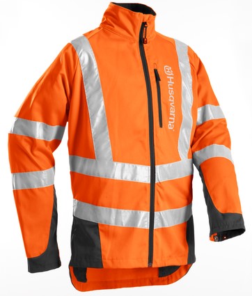 Forest Jacket Husqvarna Classic EN 20471, 54 in the group Forest / Brushcutters / Protective Equipments / Workwear / Protective Jackets at Entreprenadbutiken (5963046-54)
