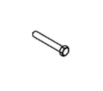 Bolt hex bolt 3/8-16 x 2.5 in in the group at Entreprenadbutiken (5964342-01)