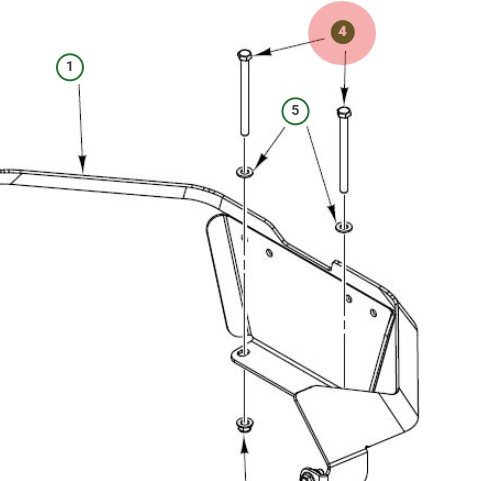 Bolt external hexagon head 5/1 in the group at Entreprenadbutiken (5964355-01)
