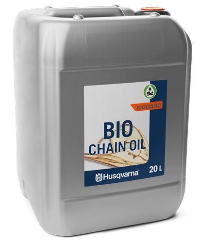 Husqvarna Chain oil X-GUARD BIO 20L in the group Forest / Forestry & logging equipment / Cans & oils at Entreprenadbutiken (5964573-04)