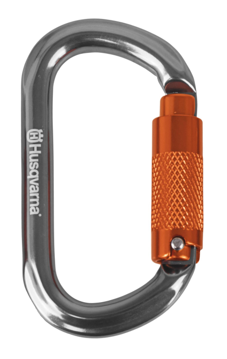 Husqvarna oval carabiner in the group Clothing & Safety equipment / Arborist Accessories / Throwing bags at Entreprenadbutiken (5969362-11)