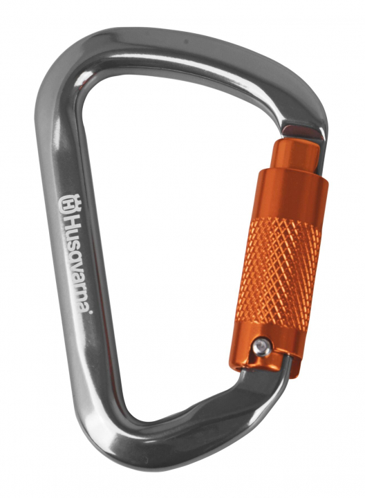Husqvarna carabiner D-shaped in the group Clothing & Safety equipment / Arborist Accessories / Throwing bags at Entreprenadbutiken (5969362-12)