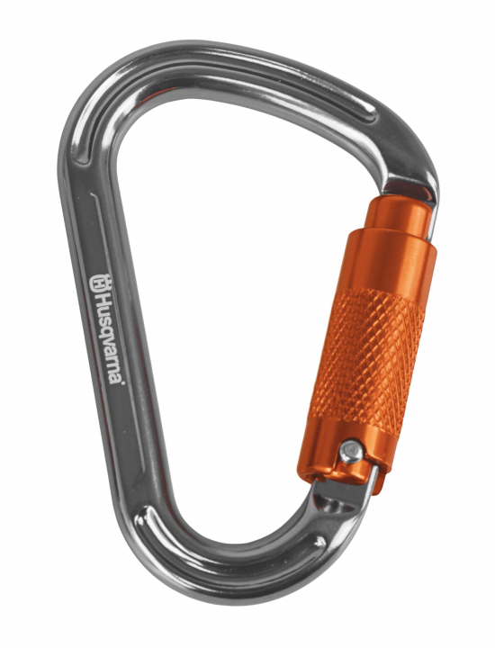 Husqvarna carabiner HMS, pear shaped in the group Clothing & Safety equipment / Arborist Accessories / Throwing bags at Entreprenadbutiken (5969362-13)