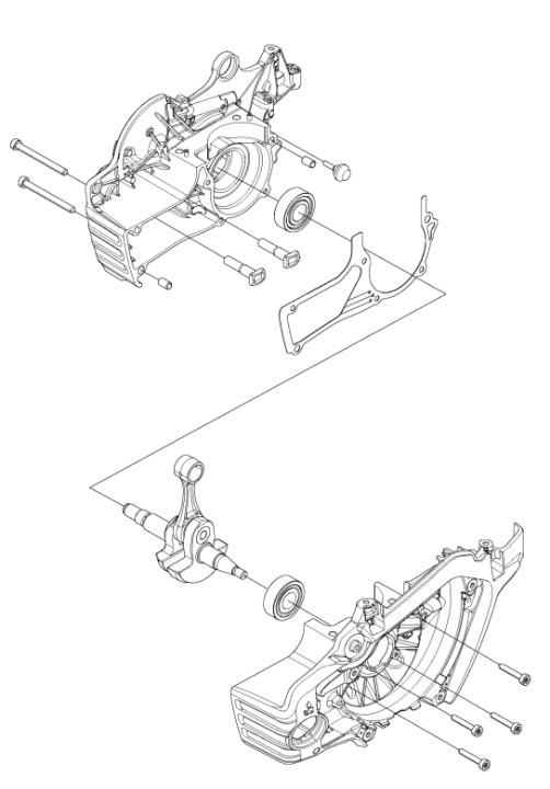 Short Block 90Cc Metallic Grey 5970109-01 in the group  at Entreprenadbutiken (5970109-01)