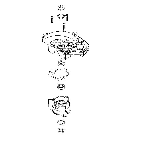 Crankcase Complete Kit 522 in the group at Entreprenadbutiken (5970236-01)
