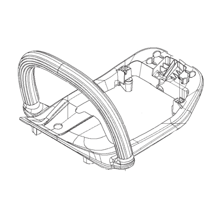 Front Handle 522Hd in the group  at Entreprenadbutiken (5970241-01)