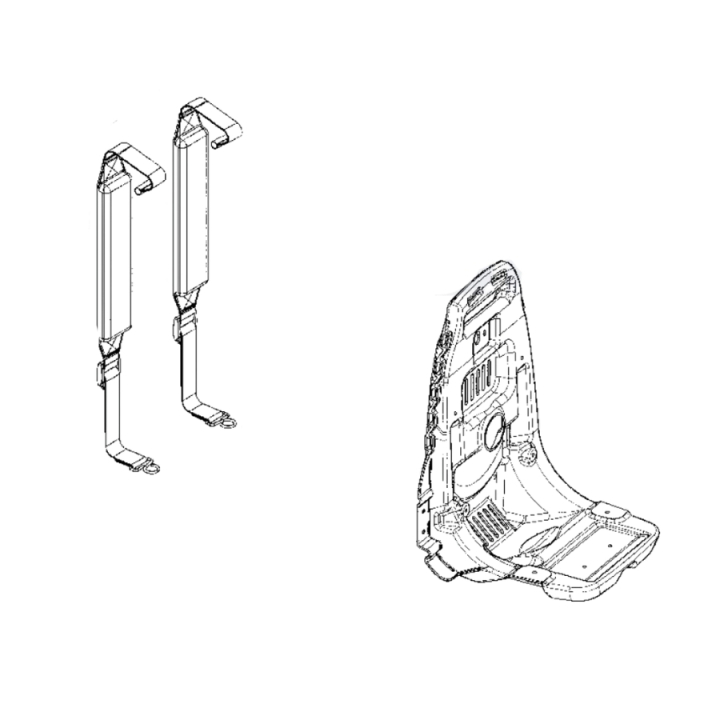 Harness, Frame Complete 5971378-01 in the group at Entreprenadbutiken (5971378-01)