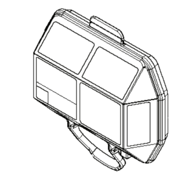 Air Filter Half 5971760-01 in the group  at Entreprenadbutiken (5971760-01)