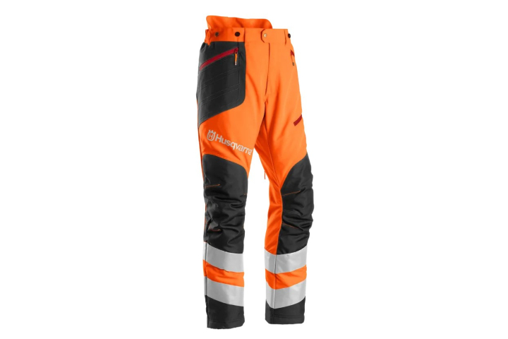 Husqvarna Brushcutting and Trimmer Trousers, High Viz, Technical in the group Forest / Brushcutters / Protective Equipments / Workwear / Protective Trousers at Entreprenadbutiken (5972462)