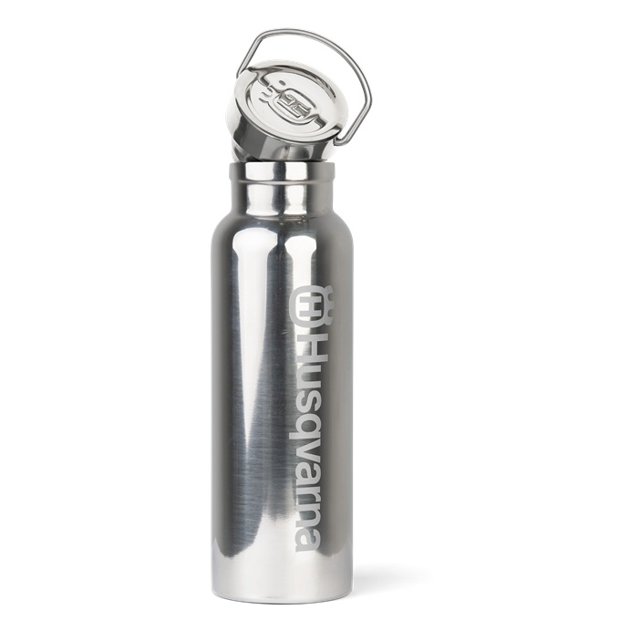 Husqvarna Xplorer Water Bottle Stainless 500ml in the group Forest / Brushcutters / Protective Equipments / Workwear / Workwear / Accessories at Entreprenadbutiken (5974181-01)