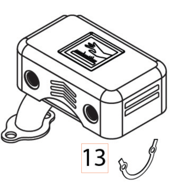 Muffler Muffler (Sksn2201,1) 5 in the group at Entreprenadbutiken (5975049-01)