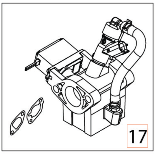 Damper Housing 5975050-01 in the group  at Entreprenadbutiken (5975050-01)