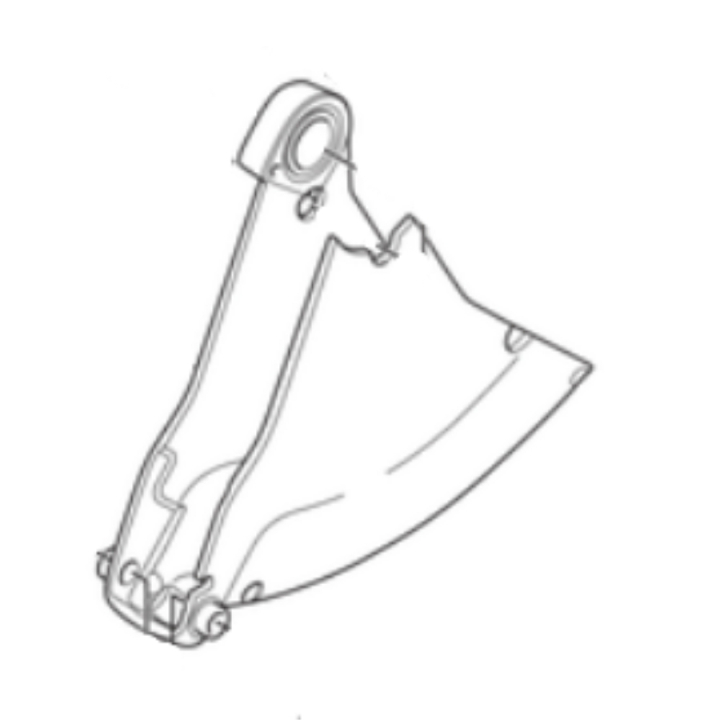 Blast guard extender machined in the group  at Entreprenadbutiken (5975217-04)