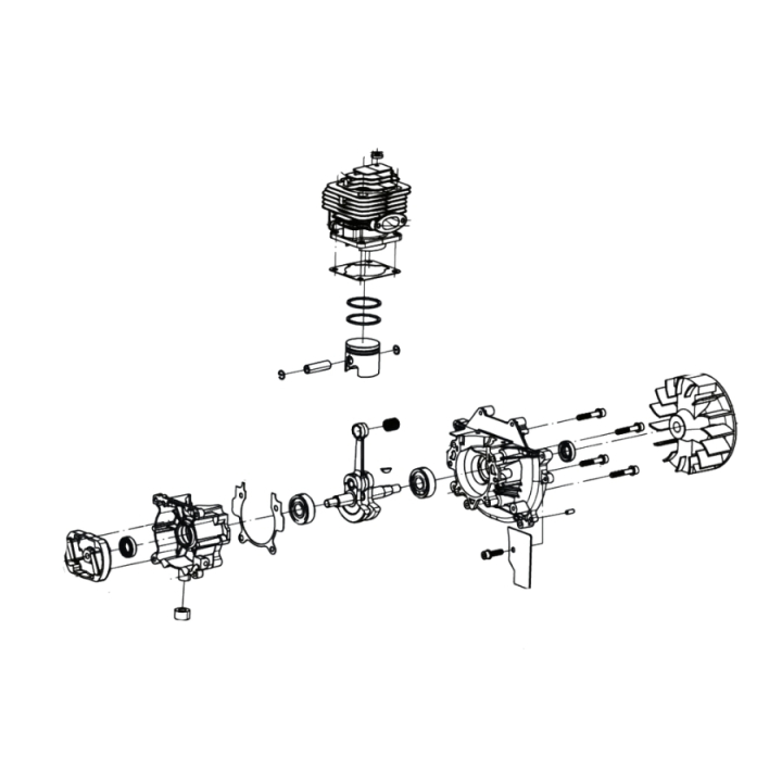 Engine Assy Engine Asm - Mccul 5975932-01 in the group  at Entreprenadbutiken (5975932-01)