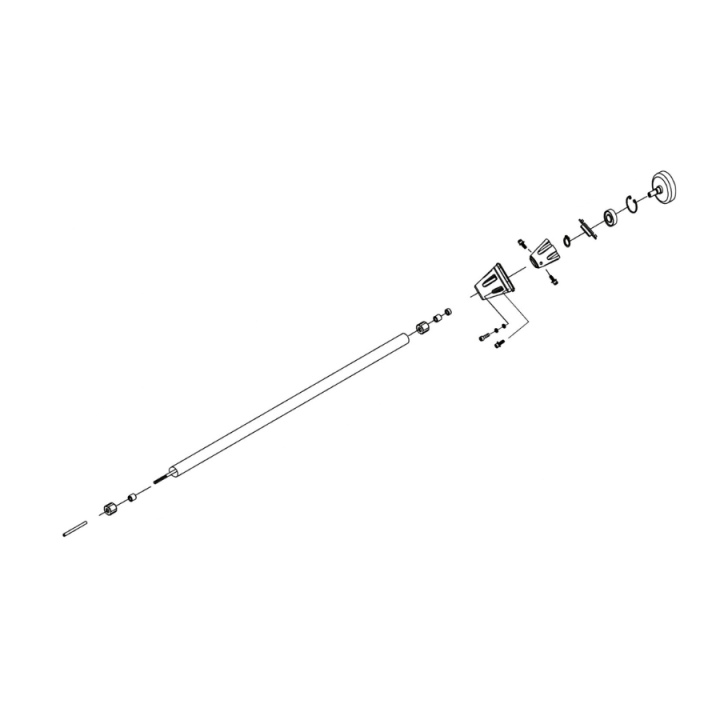 Shaft Assy Upper Shaft - Mccul 5975944-01 in the group  at Entreprenadbutiken (5975944-01)