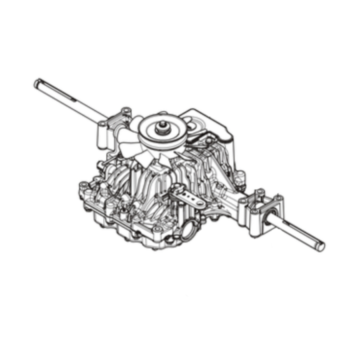 Transmission hydrogear t2 hydrostatic t2-bcbe-3x3c-1ux1 in the group  at Entreprenadbutiken (5975983-01)