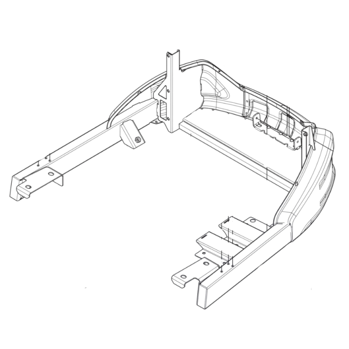 Engine Frame Welded Tubes Coat in the group  at Entreprenadbutiken (5976568-01)