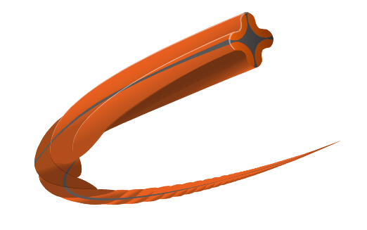 Trimmer line Husqvarna Whisper Twist in the group Garden / Lawn mowers / Lawn mower accessories at Entreprenadbutiken (5976691-01)