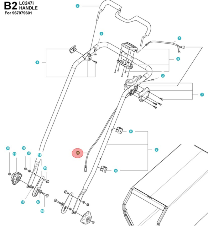 Cable Awg26 1020Mm 5976887-01 in the group at Entreprenadbutiken (5976887-01)