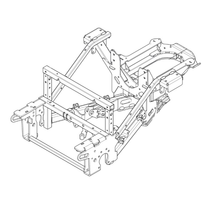 Frame Assy P520D / P525D Gray in the group  at Entreprenadbutiken (5977075-02)